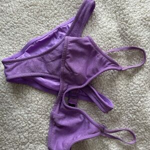 TRIANGL XS/S sparkly light purple bikini set